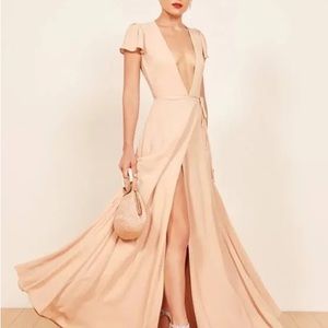 Reformation dress, blush, size small